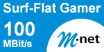 M-net Surf-Flat Gamer 100