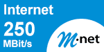 M-net Internet 250 MBit/s