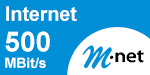 M-net Internet 500 MBit/s