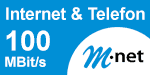 M-net Internet & Telefon 100 MBit/s